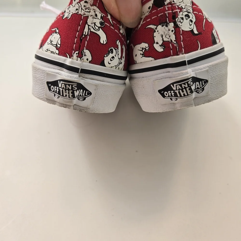 RARE Limited Edition VANS Disney 101 Dalmatians Sneakers Kids Size 12 - Picture 6 of 8